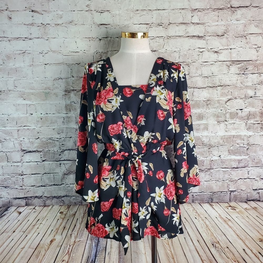 Jack by BB Dakota Floral Romper